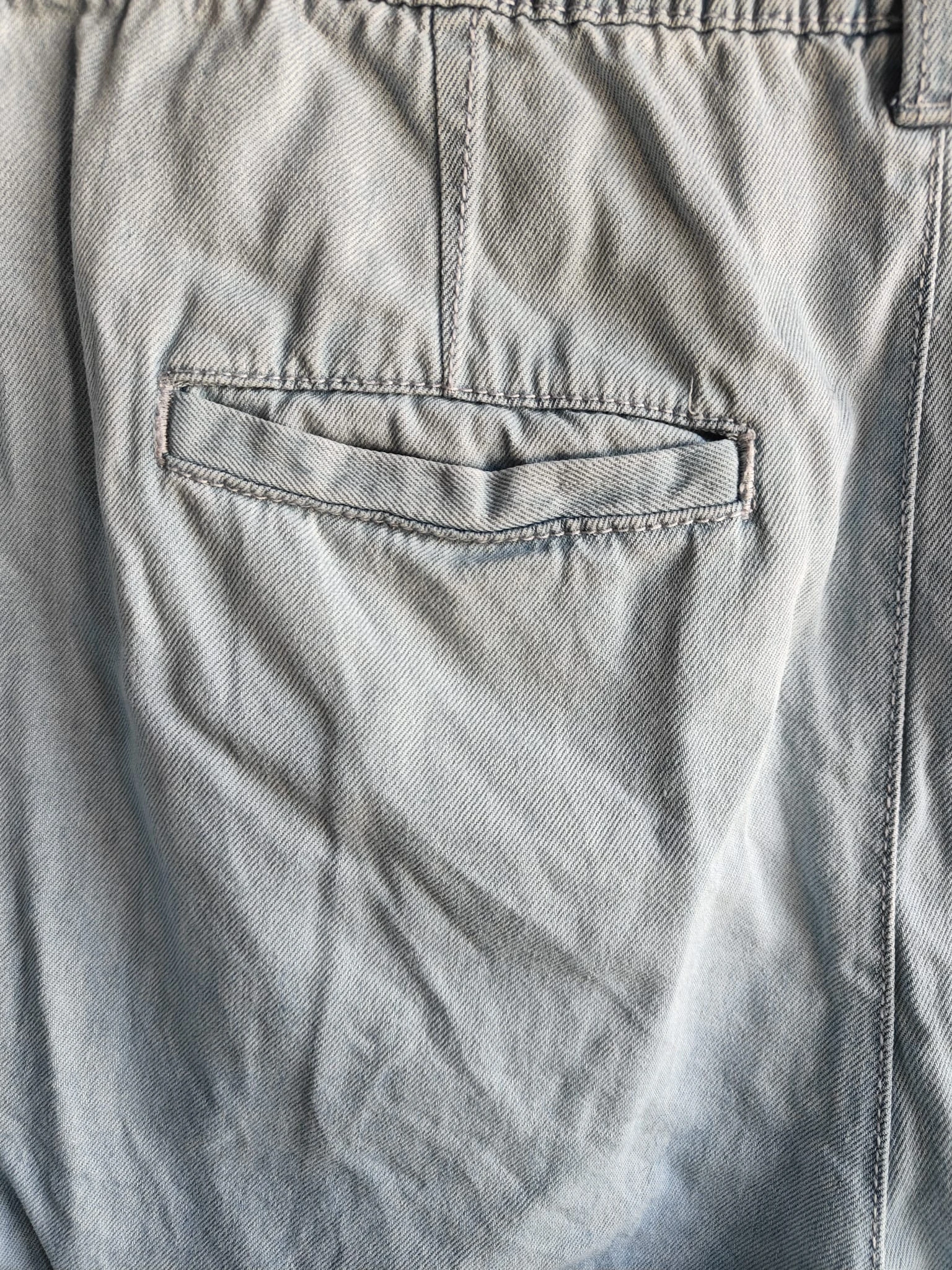 Cotton Fabric Denim Shorts – photo 2